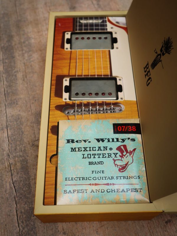 Cream T Whiskerbuckers Billy Gibbons Set Red Pole Pieces - Afbeelding 14