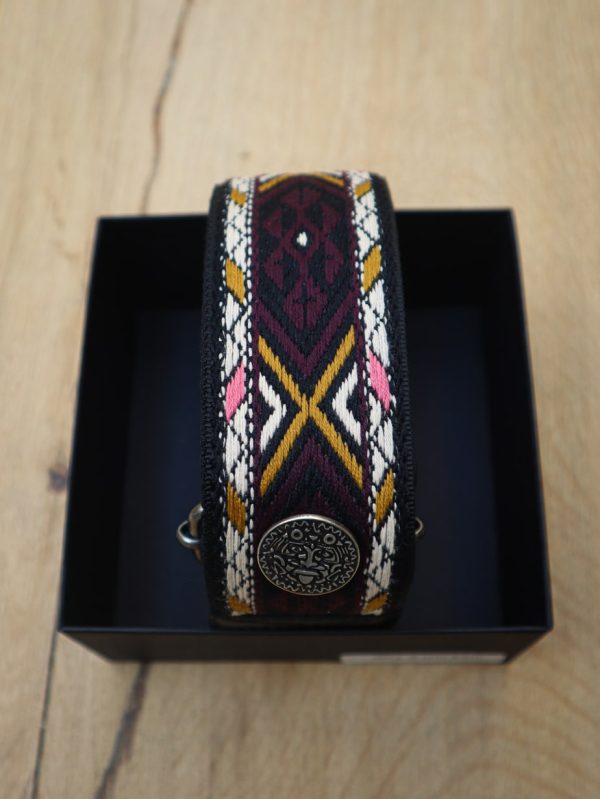 Silver Coin Mama Cocha Guitar Strap