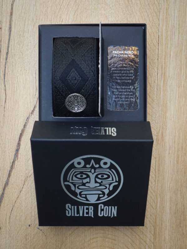 Silver Coin Pacha Nero Guitar Strap - Afbeelding 2