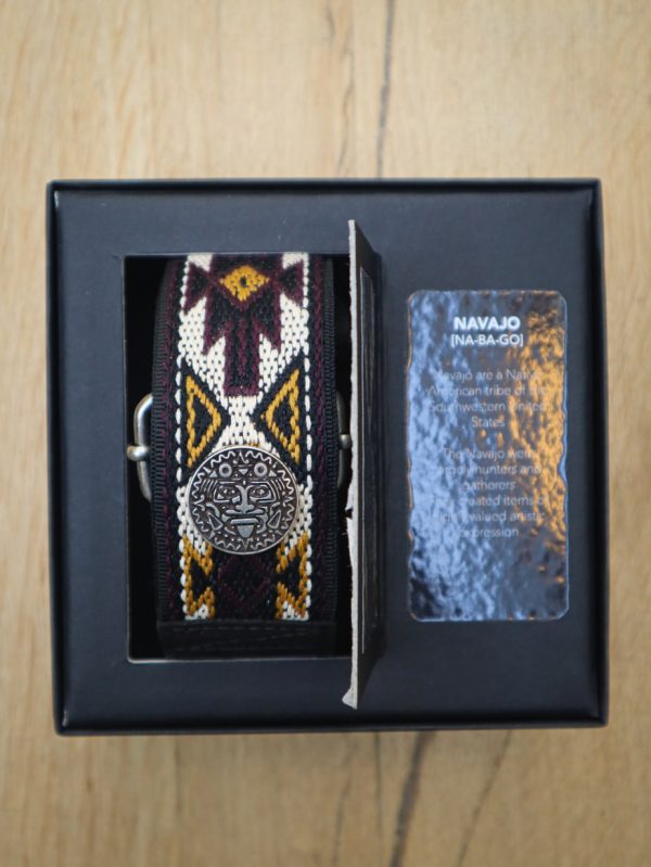 Silver Coin Navajo Guitar Strap