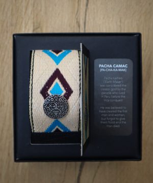 Silver Coin Pacha Camac Guitar Strap