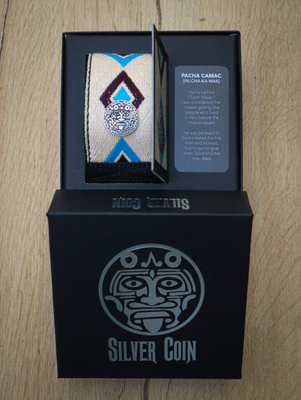 Silver Coin Pacha Camac Guitar Strap - Afbeelding 2