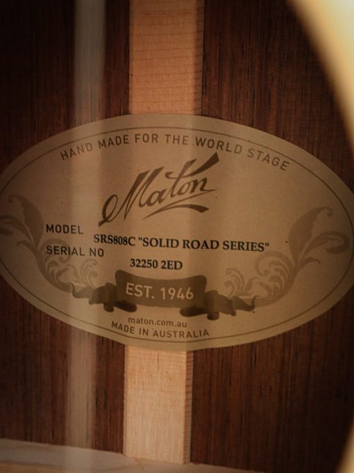 Maton Solid Road Series 808 C - Afbeelding 13