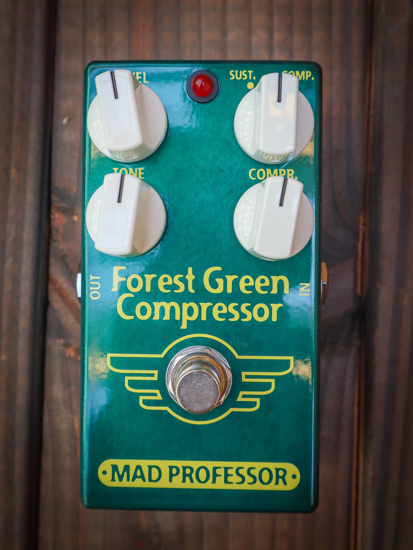 Mad Professor Forest Green Compressor   Kauffmann's Guitar Store