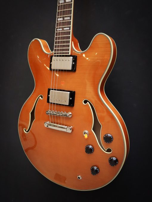 Stanford CR Thinline 35 Vintage Blonde FM - Afbeelding 10