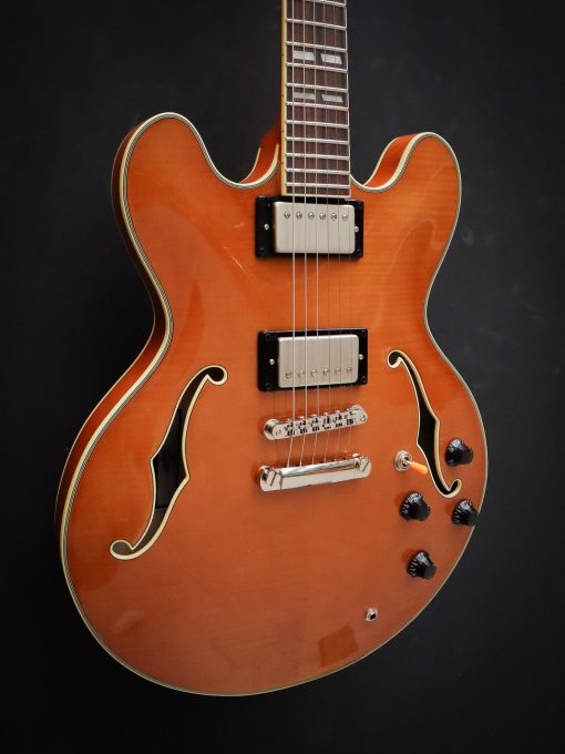 Stanford CR Thinline 35 Vintage Blonde FM - Afbeelding 6