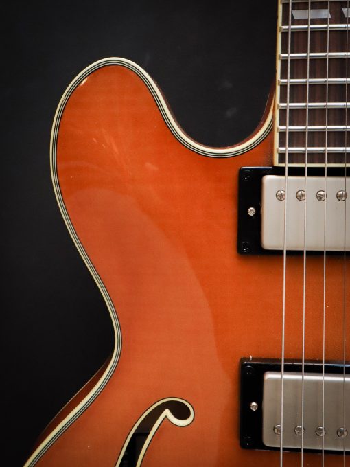 Stanford CR Thinline 35 Vintage Blonde FM - Afbeelding 4
