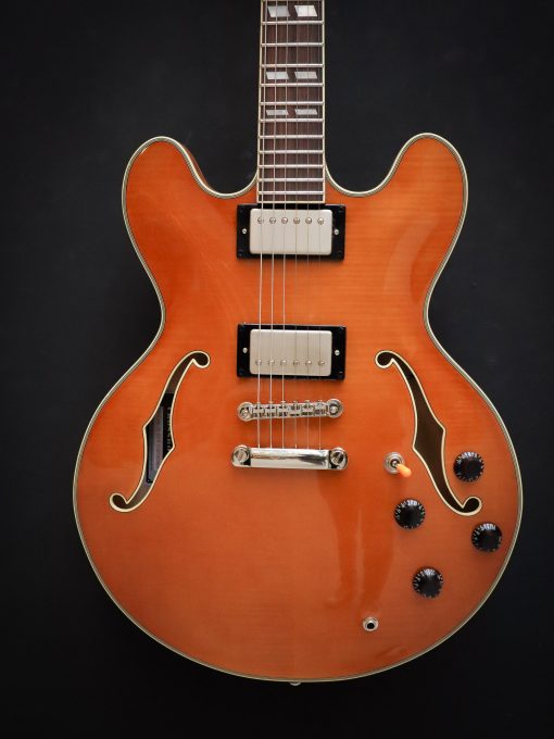 Stanford CR Thinline 35 Vintage Blonde FM - Afbeelding 3