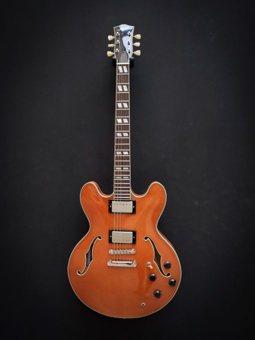 Stanford CR Thinline 35 Vintage Blonde FM - Afbeelding 2
