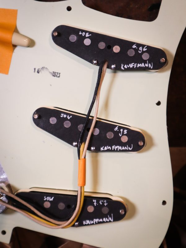 Kauffmann SOW Loaded Pickguard White - Afbeelding 2