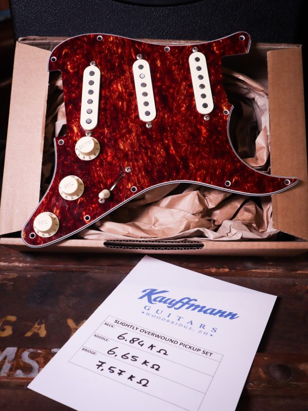 Kauffmann SOW Loaded Pickguard Tortoise - Afbeelding 2
