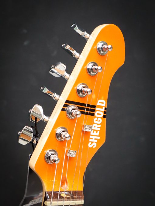 Shergold Telstar Standard ST14 Metallic Orange (incl gigbag) - Afbeelding 11