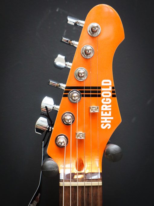Shergold Telstar Standard ST14 Metallic Orange (incl gigbag) - Afbeelding 10