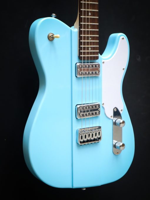 Shergold Telstar Standard ST14 Pastel Blue (incl gigbag) - Afbeelding 4