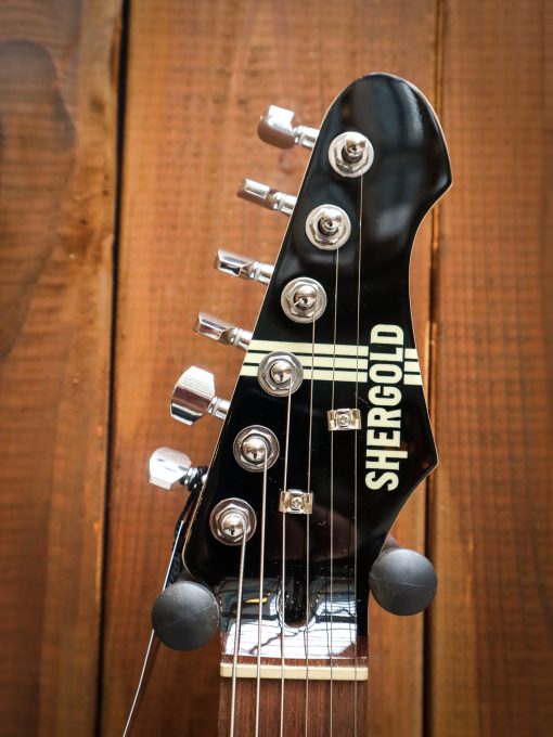 Shergold Telstar Standard ST14 Black (incl gigbag) - Afbeelding 11