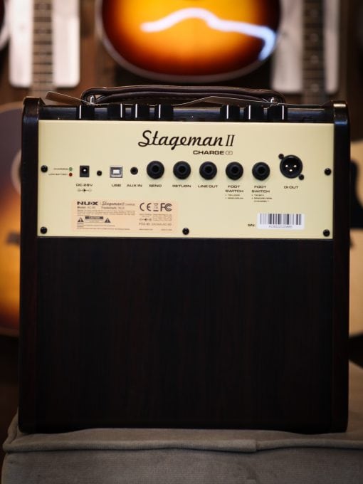NUX Stageman II Charge AC-80 Portable Acoustic Guitar Amp - Afbeelding 3