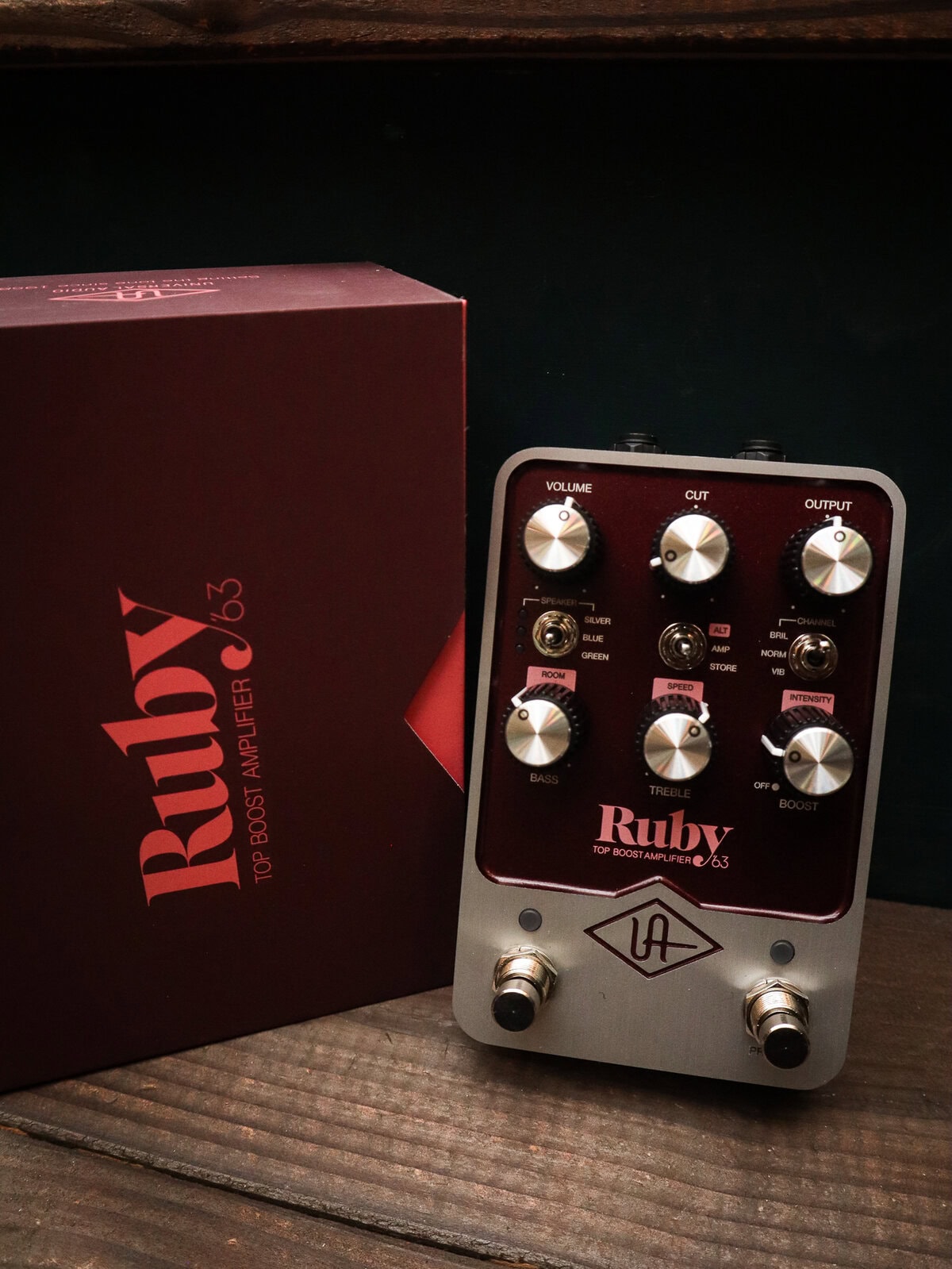 Universal Audio AUFX Ruby '63 Top Boost Amplifier