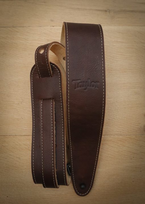 Taylor Chocolate Brown Leather/Suede Guitar Strap