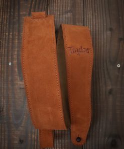 Taylor Honey Embroidered Suede Guitar Strap