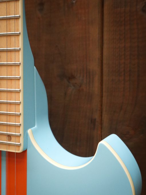 Newman Honeycomb Junior GT-40 Fixed Pickups - Baby Blue w/ Racing Stripes - Afbeelding 7