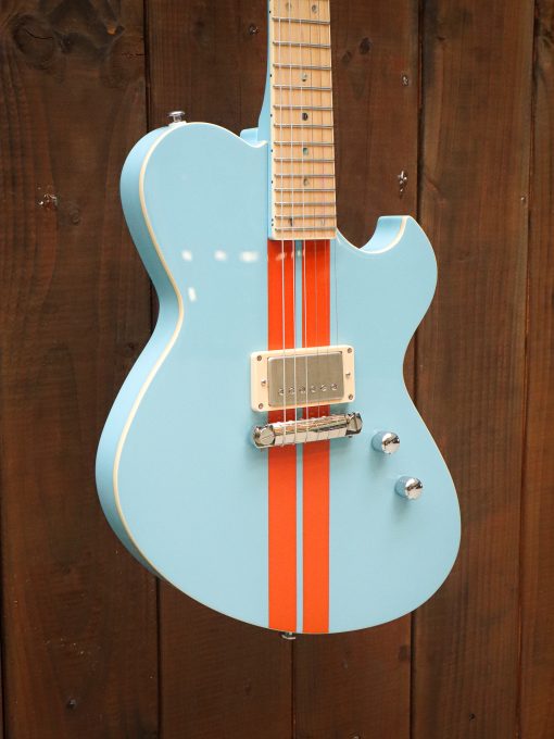 Newman Honeycomb Junior GT-40 Fixed Pickups - Baby Blue w/ Racing Stripes - Afbeelding 3