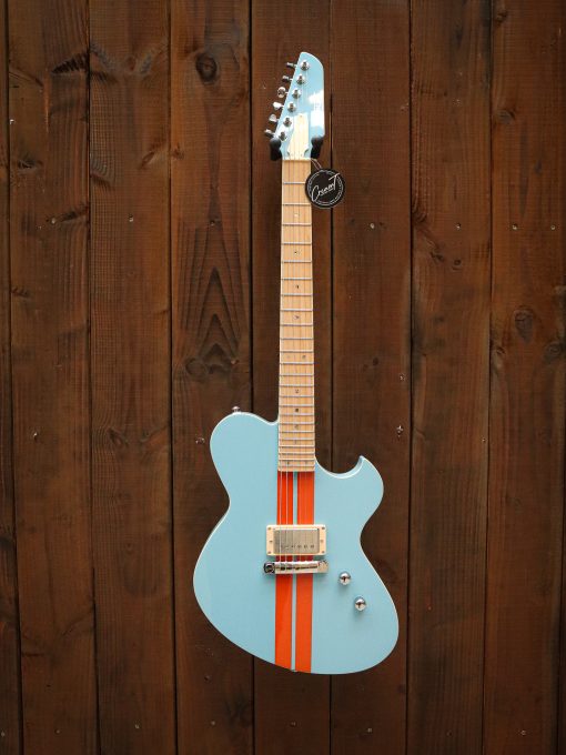 Newman Honeycomb Junior GT-40 Fixed Pickups - Baby Blue w/ Racing Stripes - Afbeelding 2