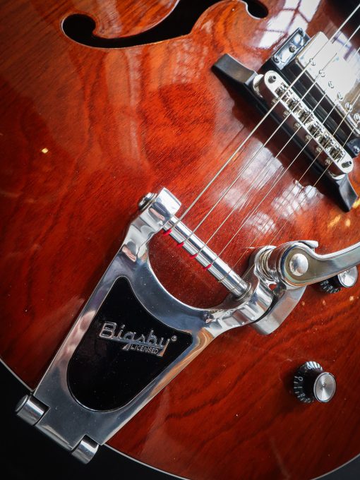 Godin Kingpin 5th Avenue Uptown Custom Havana Brown (Used) - Afbeelding 7