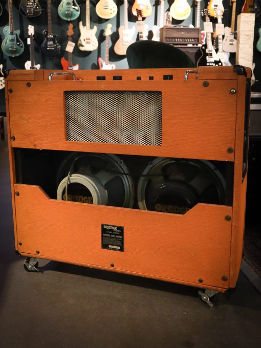 Vintage Orange OR80 Overdrive 2x12 Valve Amplifier Combo 1973 - Afbeelding 5