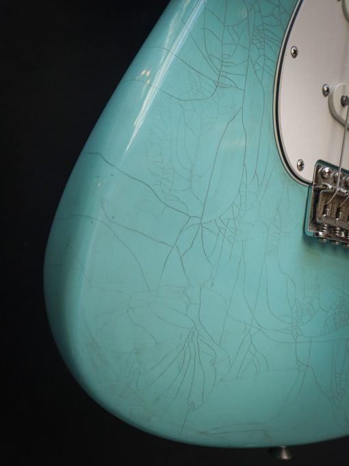 Fender Custom Shop 2014 1960 NOS Stratocaster Daphne Blue - Afbeelding 9
