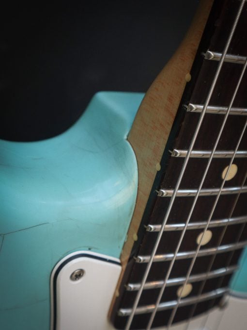 Fender Custom Shop 2014 1960 NOS Stratocaster Daphne Blue - Afbeelding 6