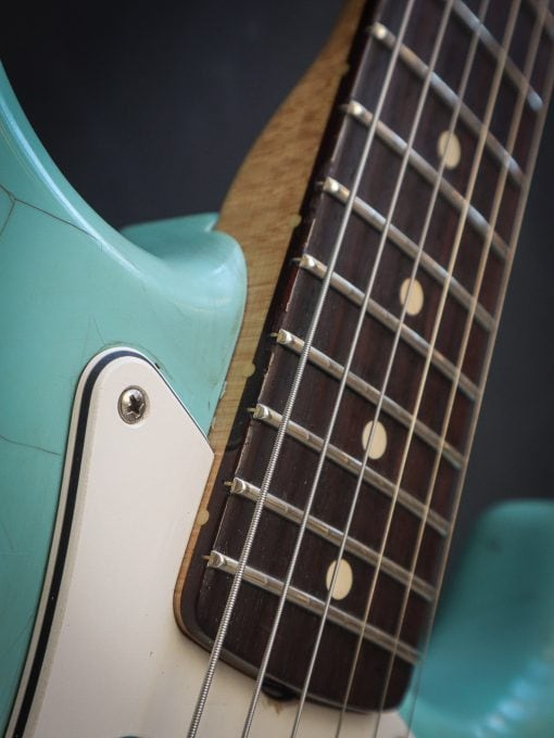 Fender Custom Shop 2014 1960 NOS Stratocaster Daphne Blue - Afbeelding 5