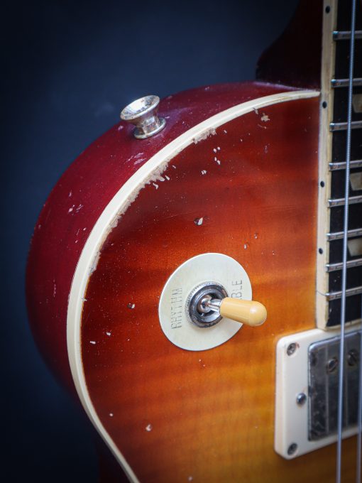Kauffmann '59 SC Flamed Top Faded Cherry Burst - Afbeelding 6