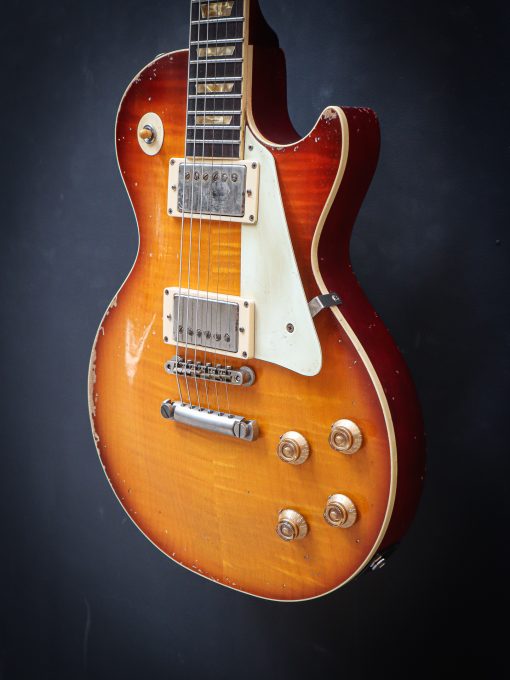 Kauffmann '59 SC Flamed Top Faded Cherry Burst - Afbeelding 5