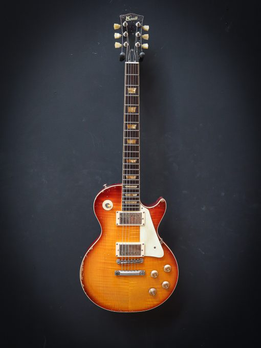 Kauffmann '59 SC Flamed Top Faded Cherry Burst - Afbeelding 2