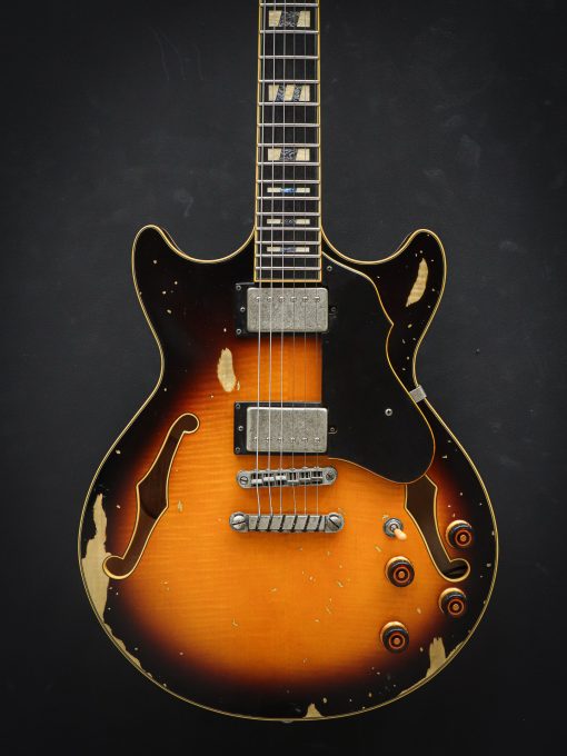 Ibanez AMV100FMD Artcore Yellow Sunburst (Used) - Afbeelding 3