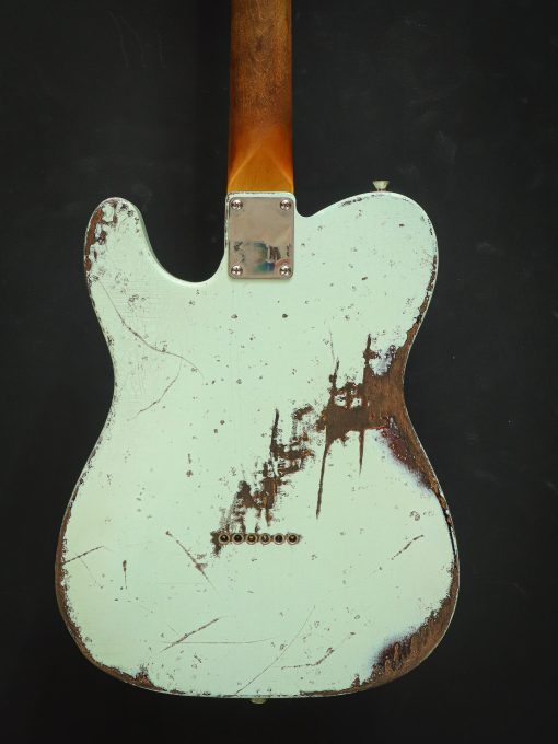Kauffmann '63 T Surf Green over 3-Tone Sunburst - Afbeelding 16