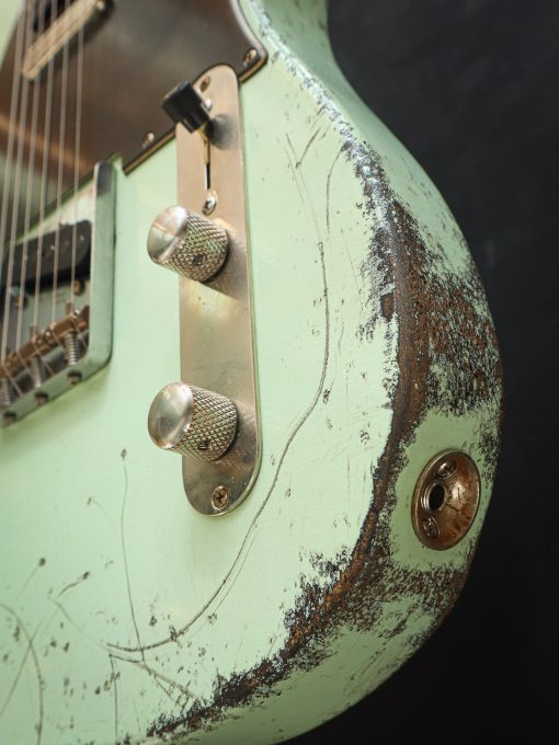 Kauffmann '63 T Surf Green over 3-Tone Sunburst - Afbeelding 8