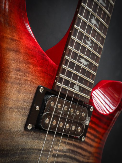 PRS SE Custom 24 Charcoal Cherry Burst - Afbeelding 6