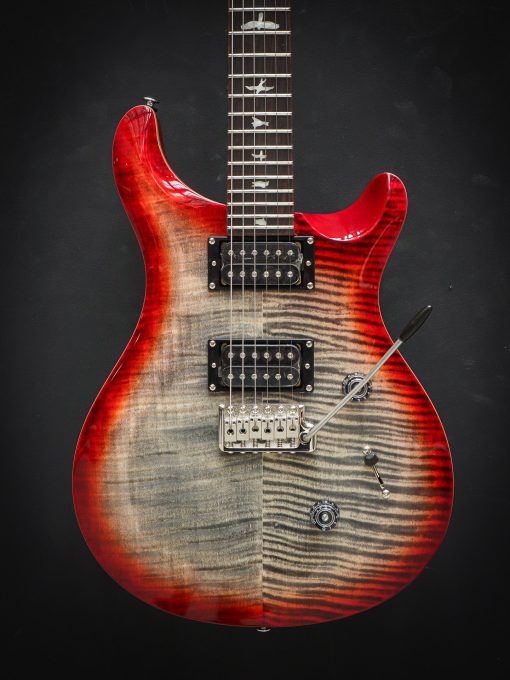 PRS SE Custom 24 Charcoal Cherry Burst - Afbeelding 3