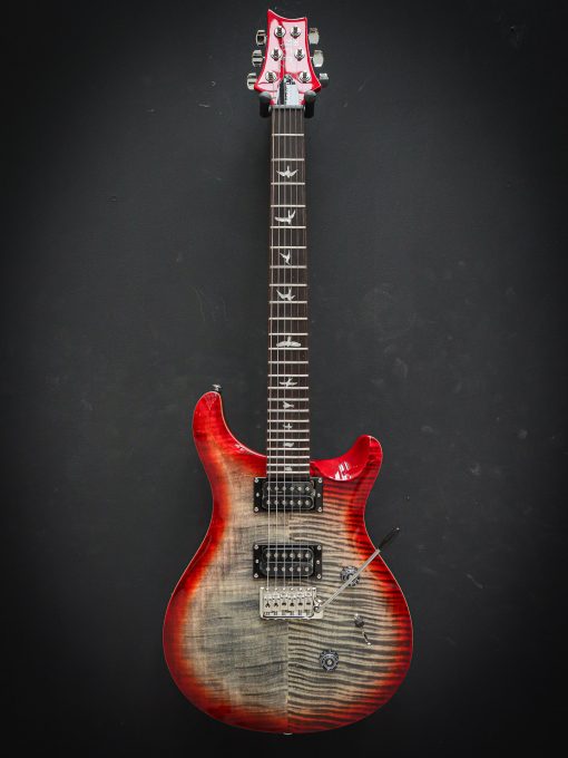 PRS SE Custom 24 Charcoal Cherry Burst - Afbeelding 2