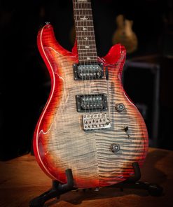 PRS SE Custom 24 Charcoal Cherry Burst