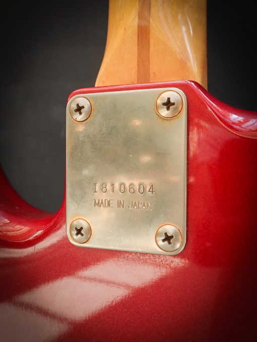 1981 Ibanez BL550 Blazer Flame Red Sparkle (Pre-Owned) - Afbeelding 21