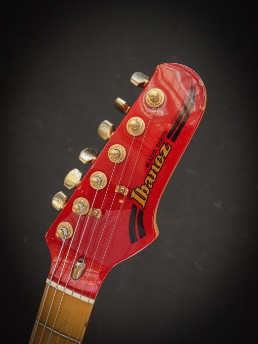 1981 Ibanez BL550 Blazer Flame Red Sparkle (Pre-Owned) - Afbeelding 15