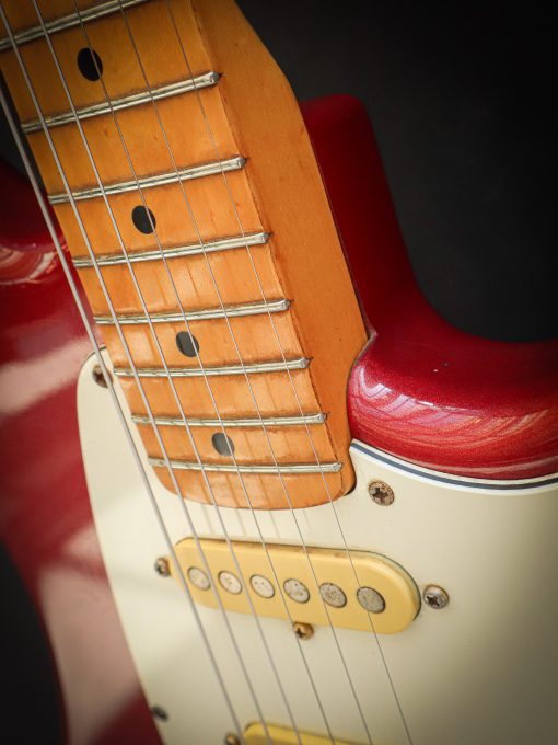 1981 Ibanez BL550 Blazer Flame Red Sparkle (Pre-Owned) - Afbeelding 11