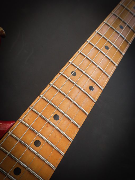 1981 Ibanez BL550 Blazer Flame Red Sparkle (Pre-Owned) - Afbeelding 10