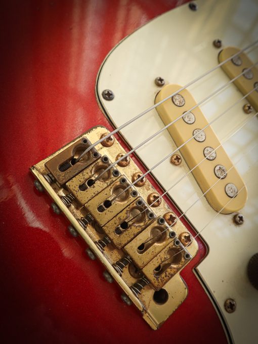 1981 Ibanez BL550 Blazer Flame Red Sparkle (Pre-Owned) - Afbeelding 8