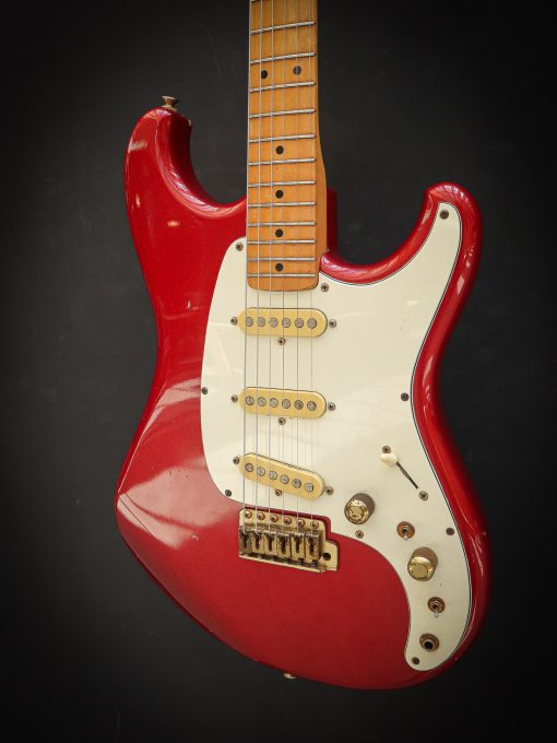 1981 Ibanez BL550 Blazer Flame Red Sparkle (Pre-Owned) - Afbeelding 7