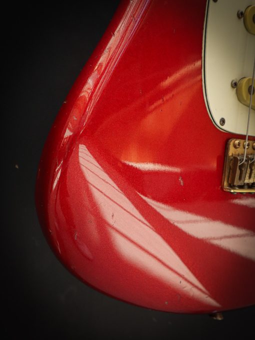 1981 Ibanez BL550 Blazer Flame Red Sparkle (Pre-Owned) - Afbeelding 6