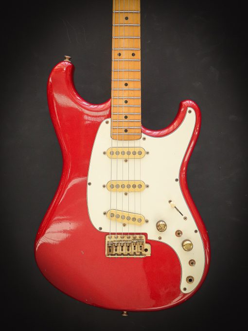1981 Ibanez BL550 Blazer Flame Red Sparkle (Pre-Owned) - Afbeelding 3