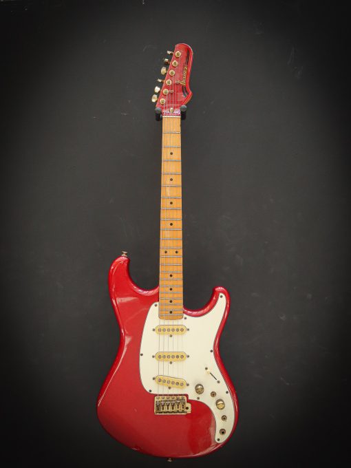 1981 Ibanez BL550 Blazer Flame Red Sparkle (Pre-Owned) - Afbeelding 2